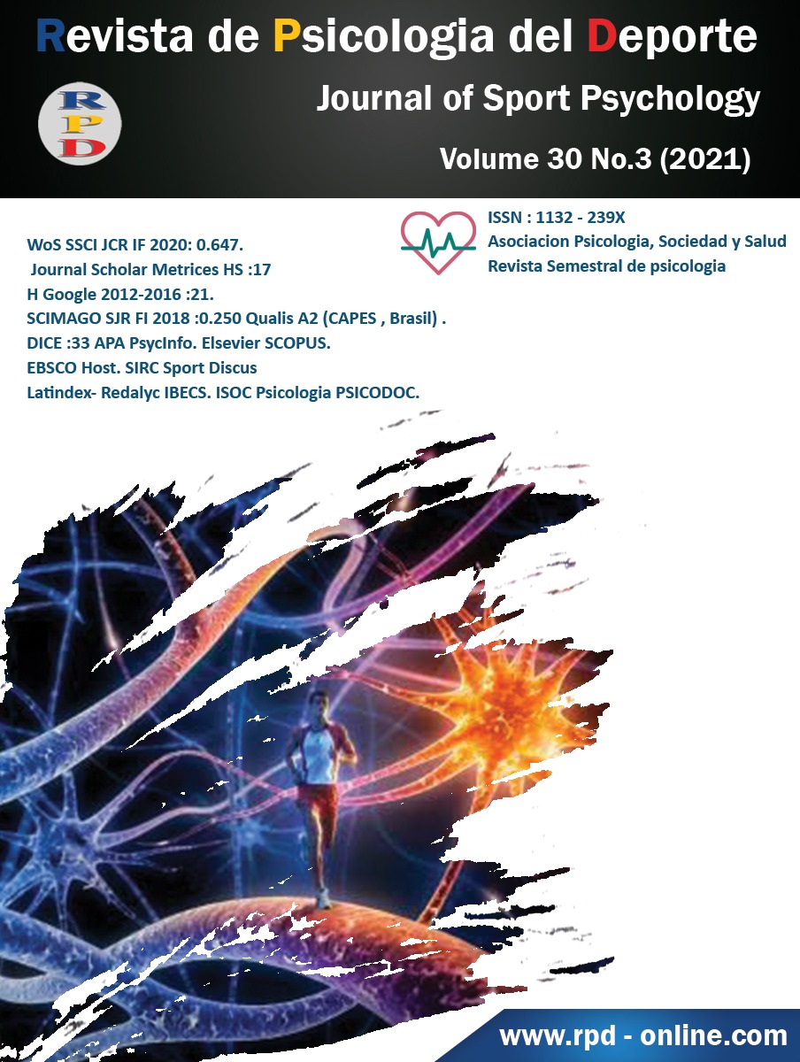 					View Vol. 30 No. 3 (2021): Journal of Sport Psychology
				